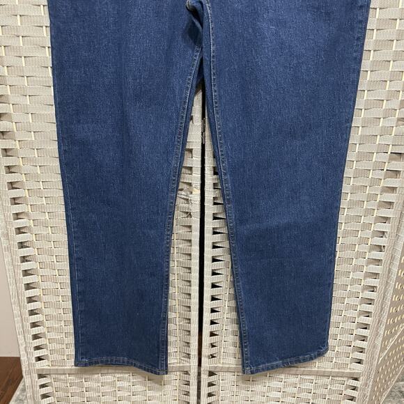 Abercrombie & Fitch The 90s Straight Women 16R Dark Blue Ultra High Rise NEW - Picture 4 of 10